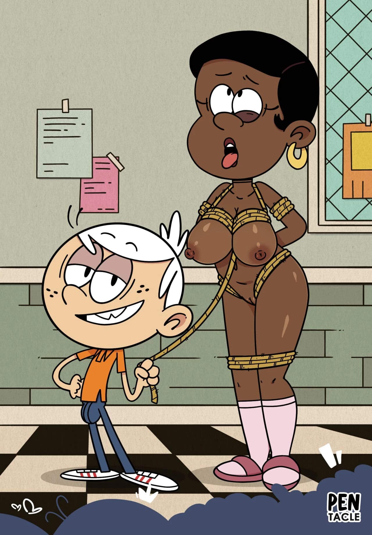 Aunt Sharon (The Loud House) porn comic picture 4