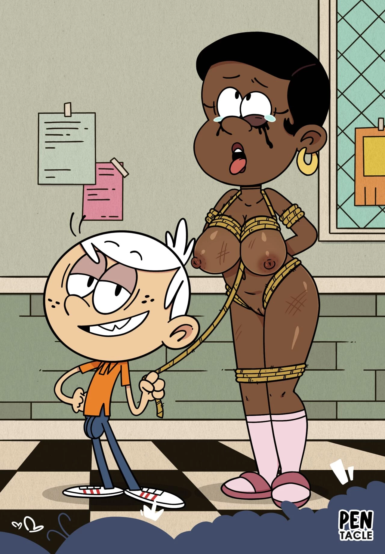 Aunt Sharon (The Loud House) porn comic picture 5