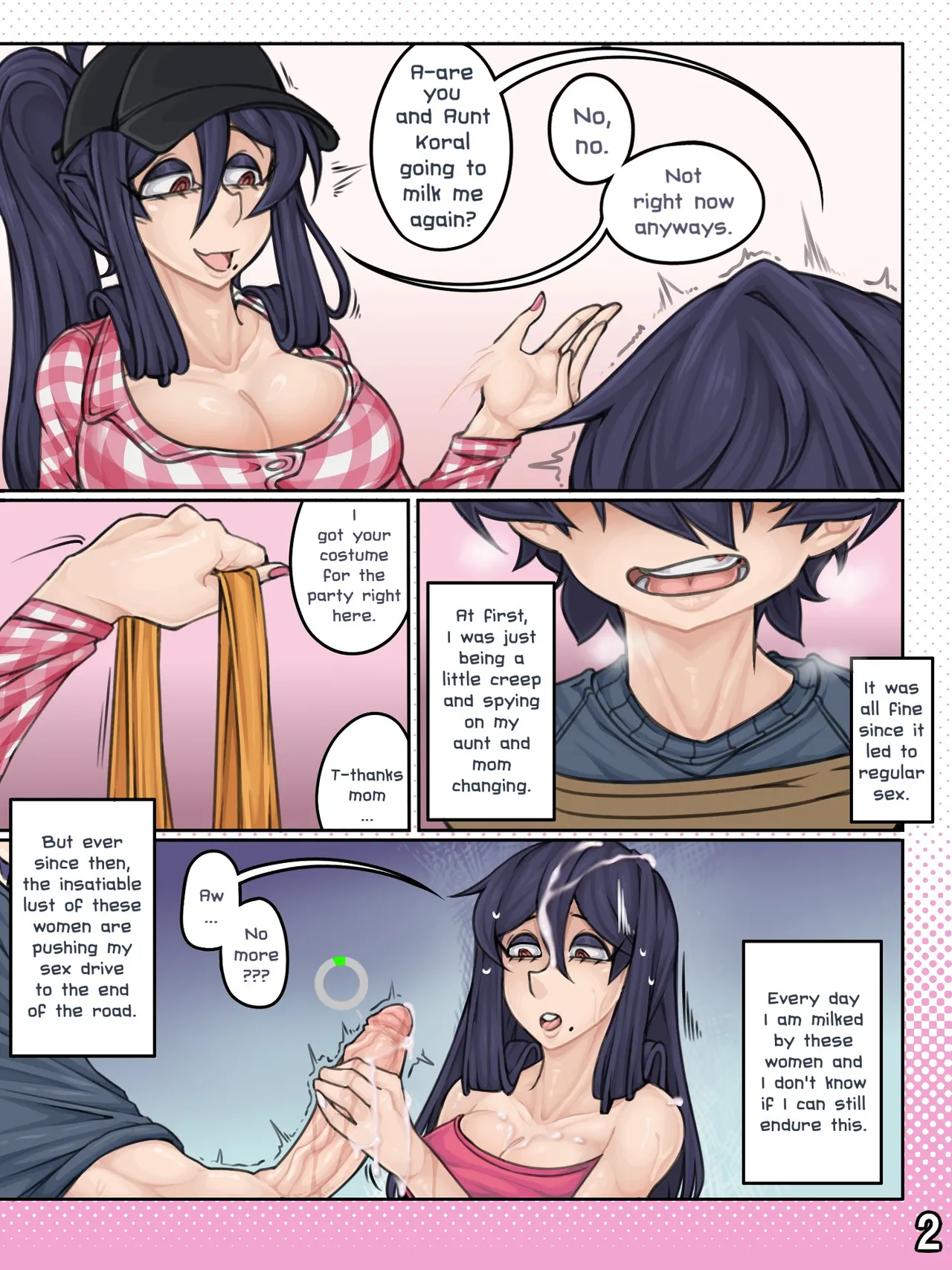 Auntie-Farm! - Horse Training (Ongoing) porn comic picture 3