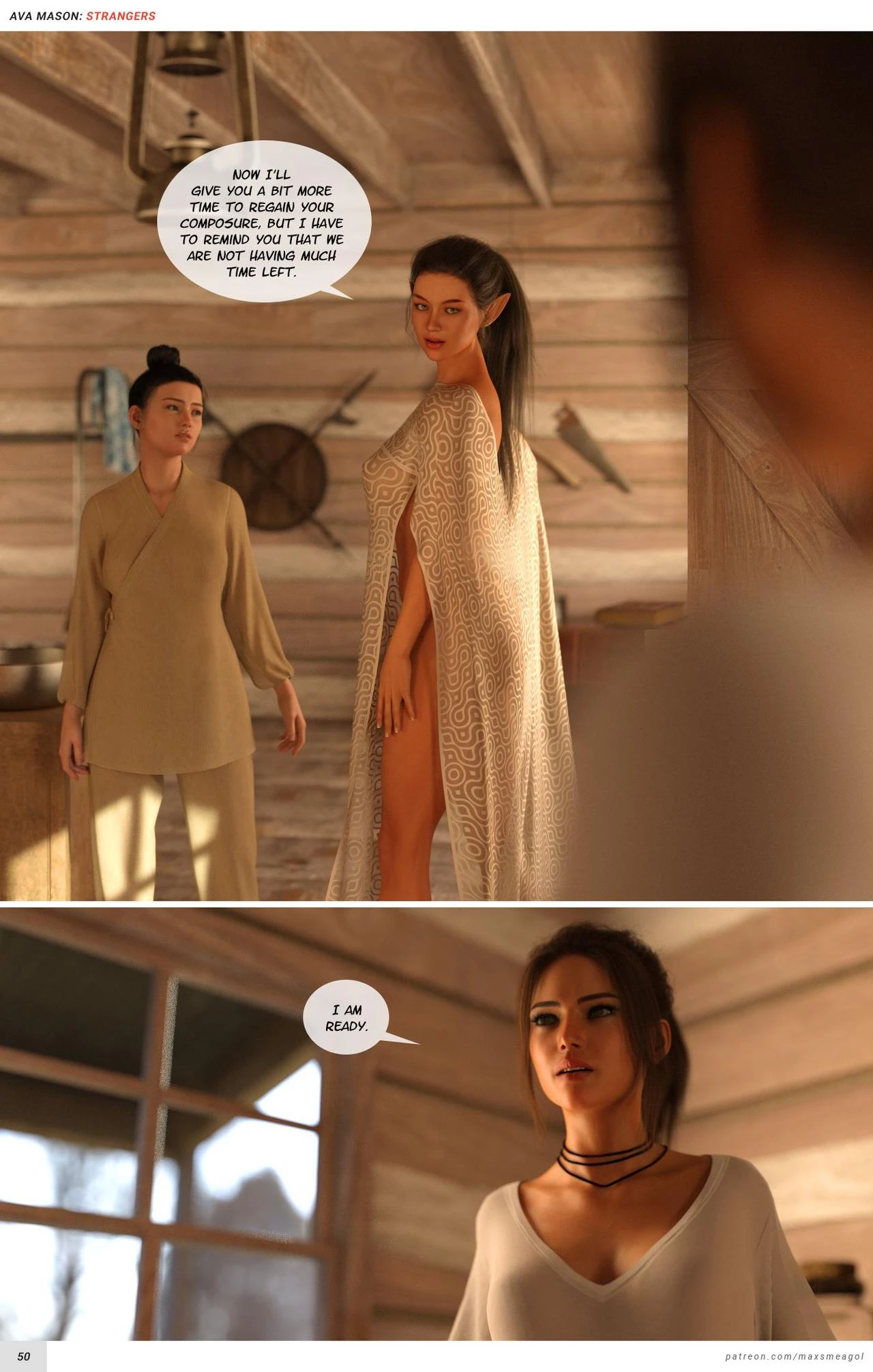 Ava Mason's - Strangers porn comic picture 51