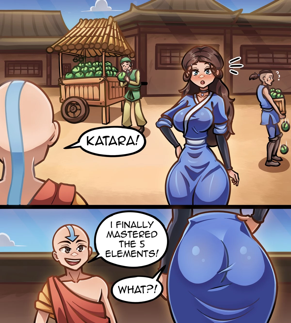 Avatar: The fifth element porn comic picture 1