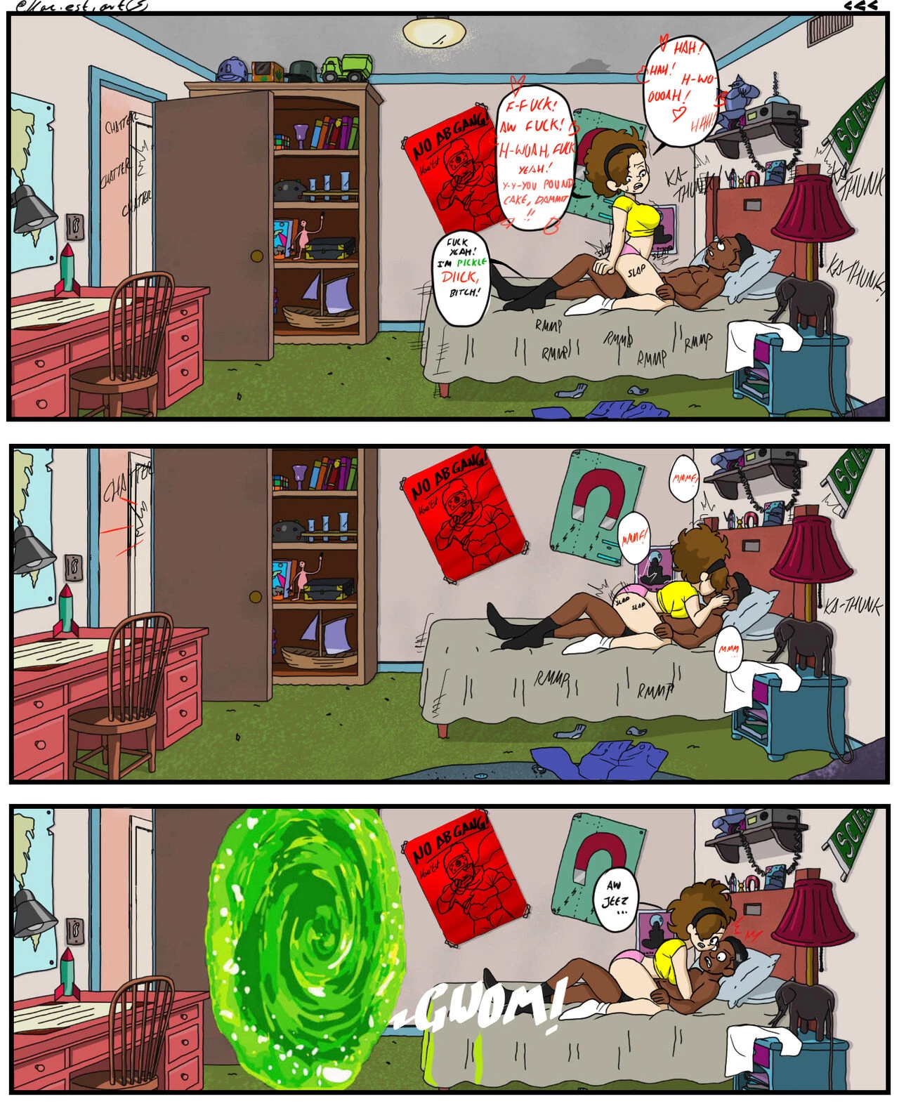 Aw Jeez porn comic picture 1