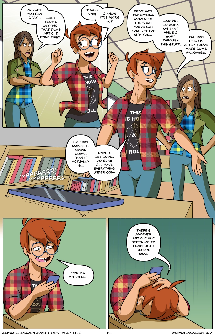 Awkward Amazon Adventures porn comic picture 15