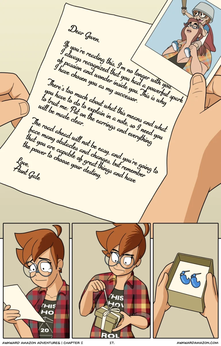Awkward Amazon Adventures porn comic picture 18