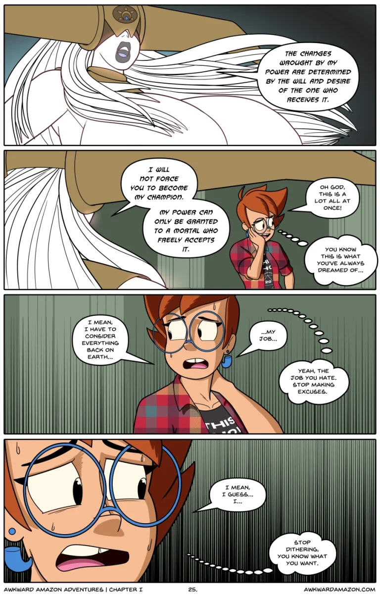 Awkward Amazon Adventures porn comic picture 26