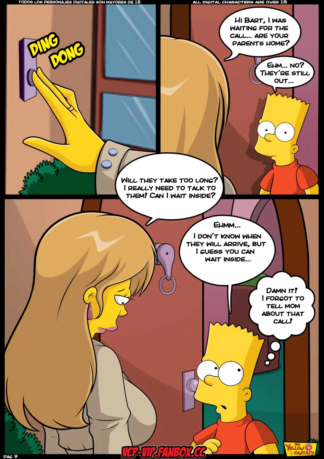 Babysitting without Babysitting porn comic picture 10