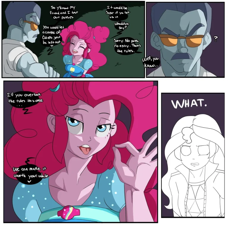 Backstage porn comic picture 2