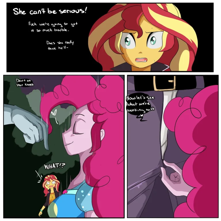 Backstage porn comic picture 3