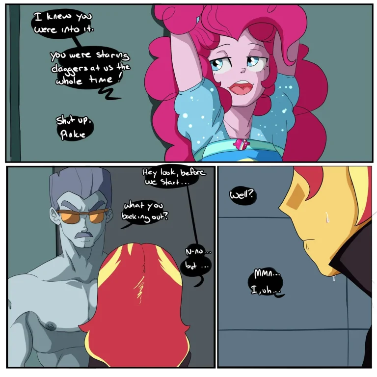 Backstage porn comic picture 8