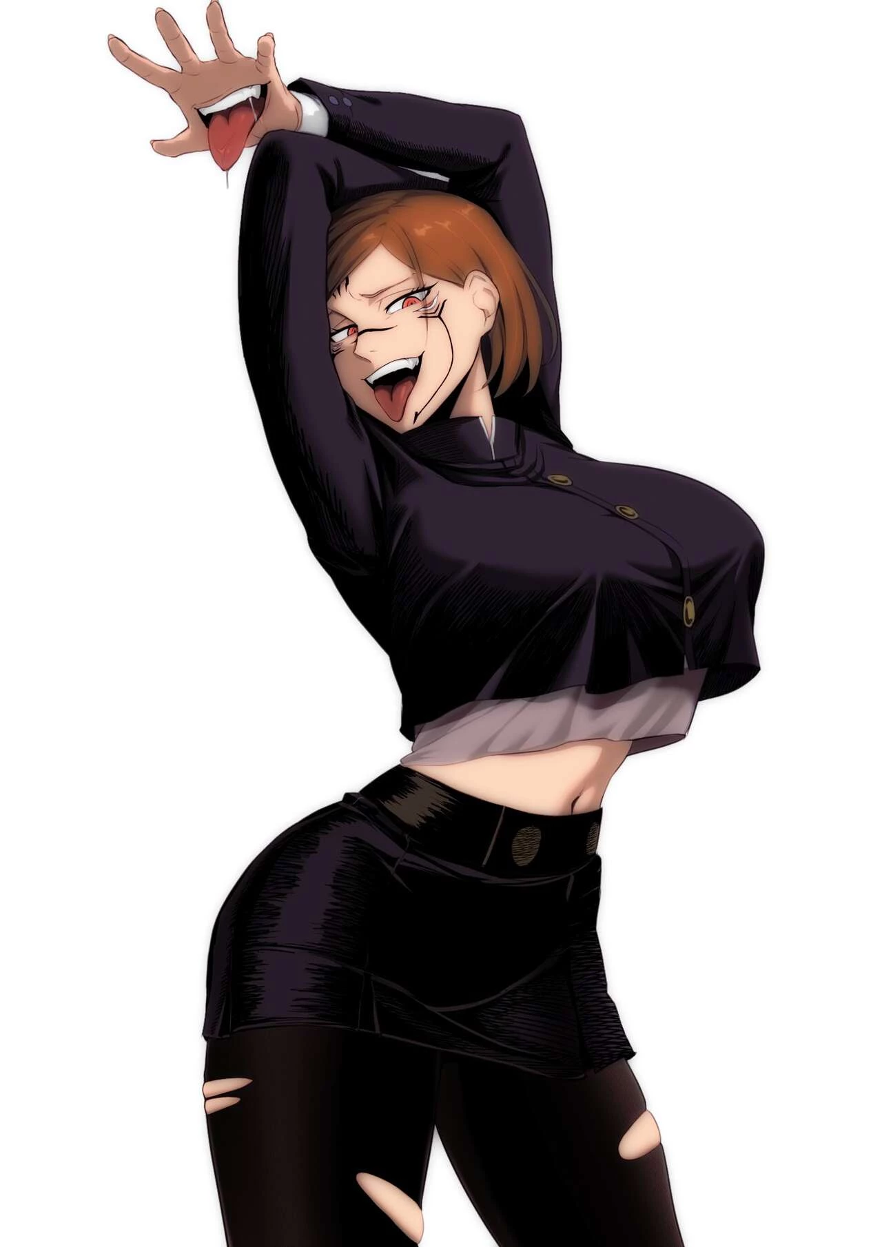 Bad Nobara porn comic picture 1