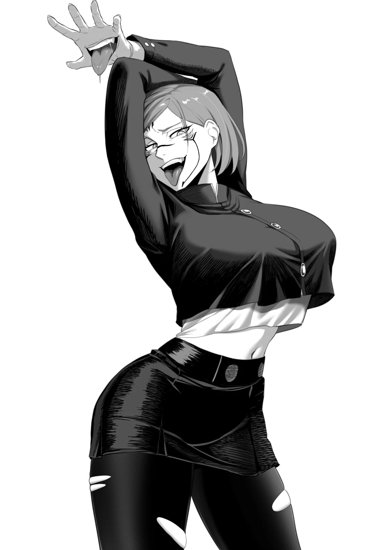 Bad Nobara porn comic picture 2