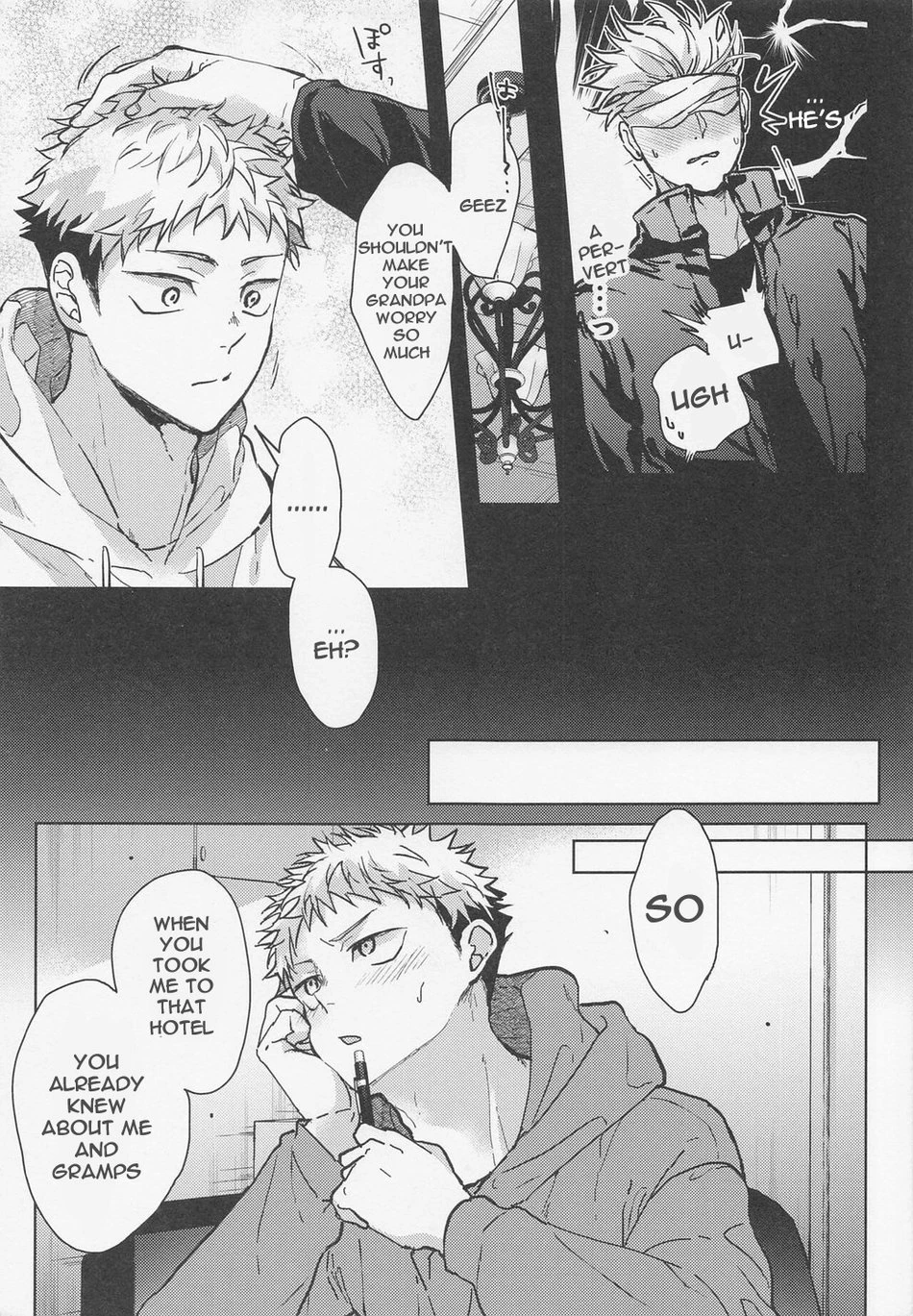 Bad Person | Gojo x Yuji porn comic picture 10