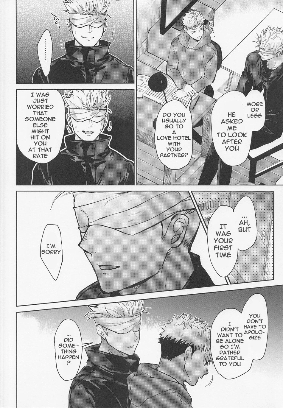 Bad Person | Gojo x Yuji porn comic picture 11