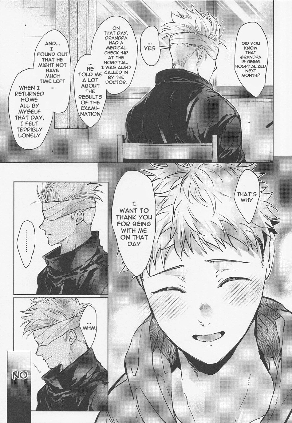 Bad Person | Gojo x Yuji porn comic picture 12