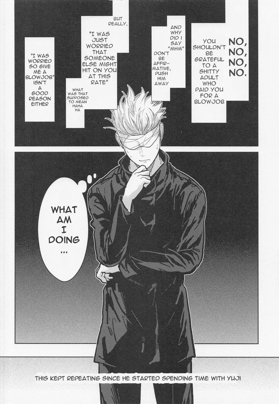 Bad Person | Gojo x Yuji porn comic picture 13