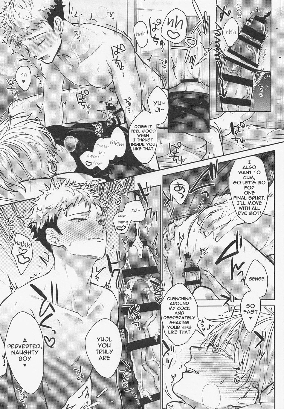 Bad Person | Gojo x Yuji porn comic picture 18
