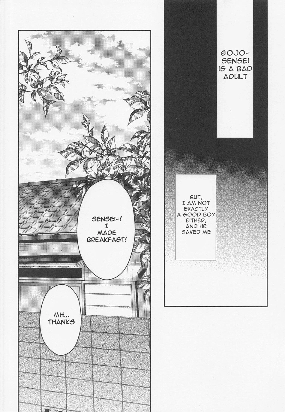 Bad Person | Gojo x Yuji porn comic picture 19
