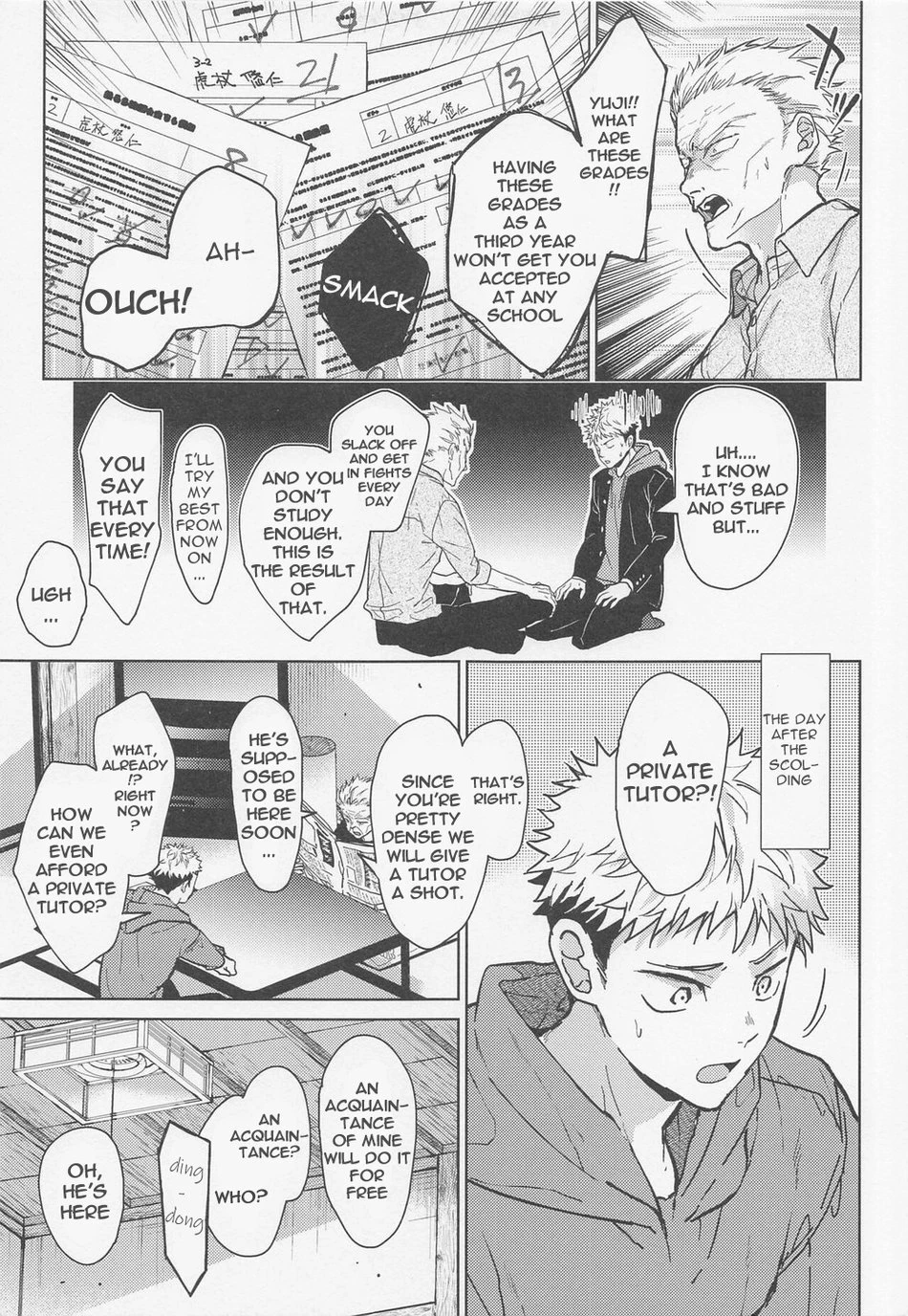 Bad Person | Gojo x Yuji porn comic picture 4