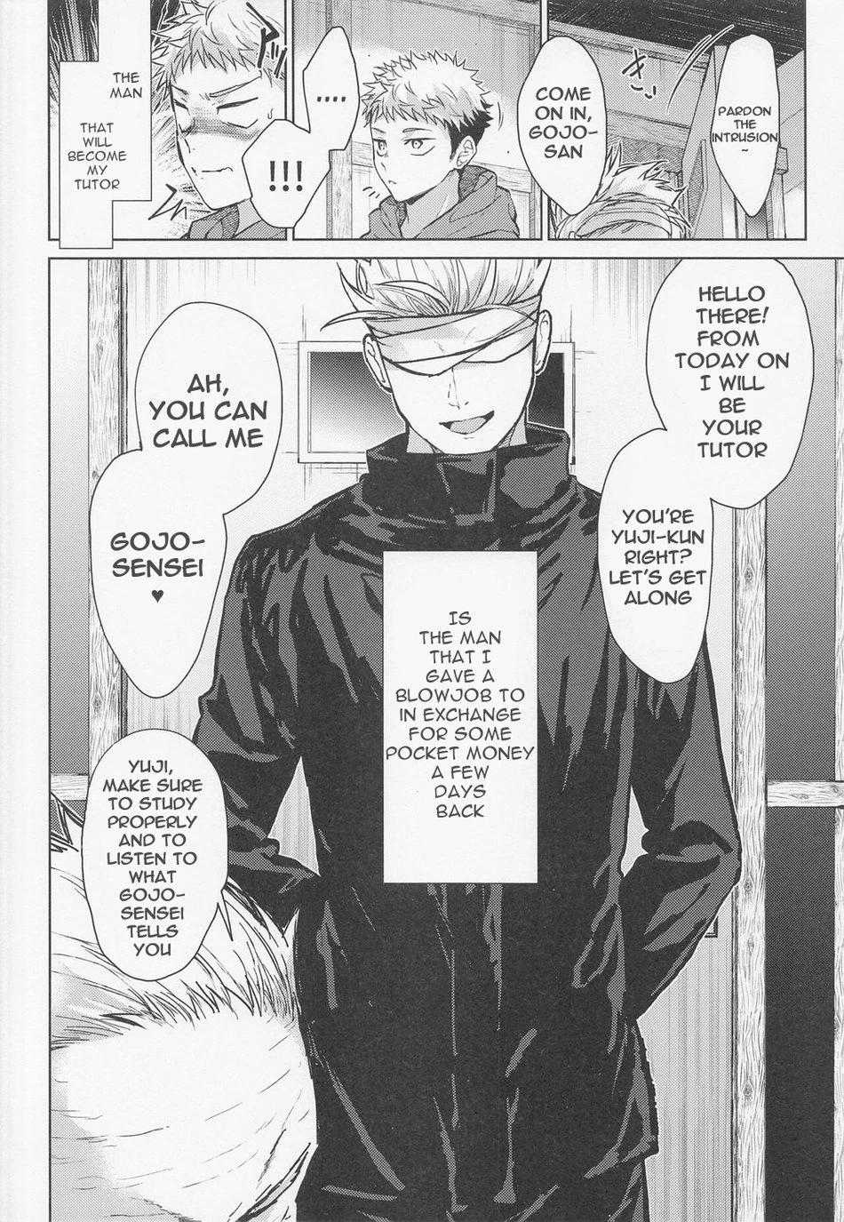 Bad Person | Gojo x Yuji porn comic picture 5