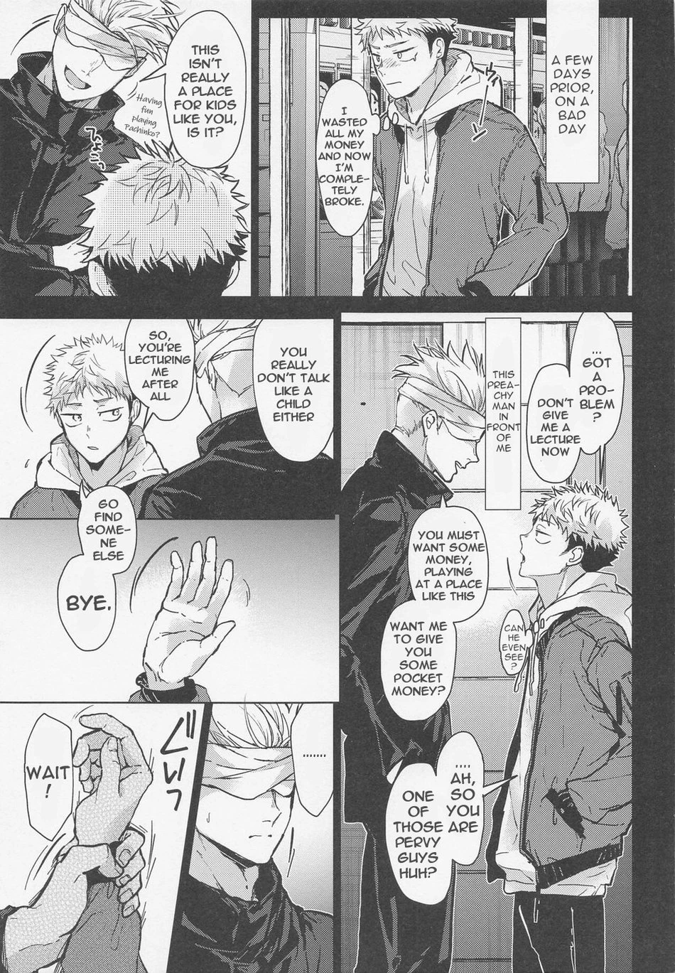 Bad Person | Gojo x Yuji porn comic picture 6