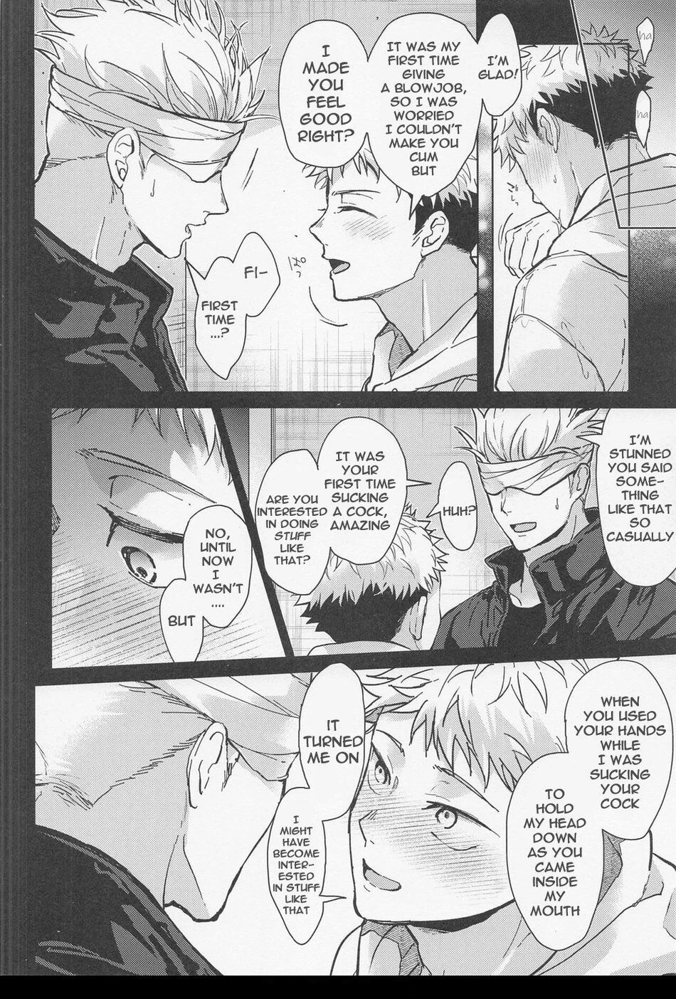 Bad Person | Gojo x Yuji porn comic picture 9
