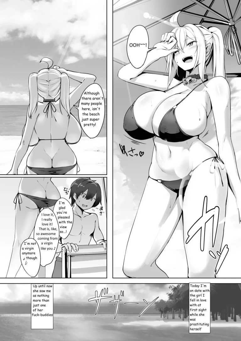 Bakunyuu Gal to Umi H Shitee!! porn comic picture 4