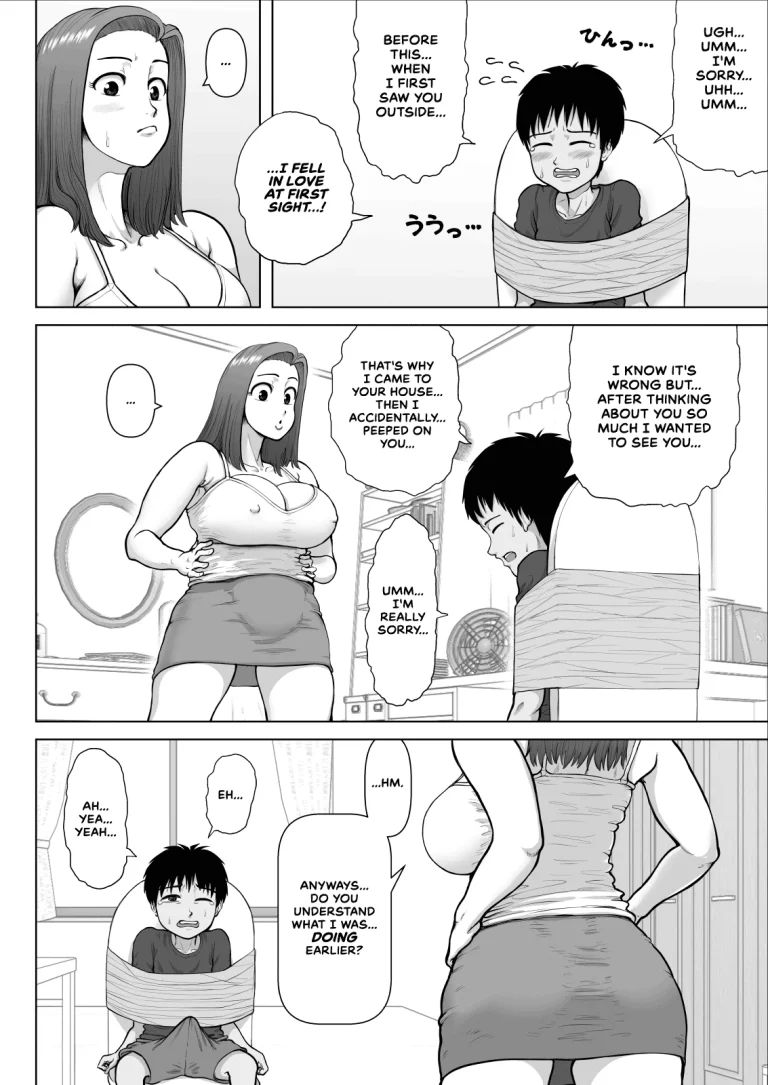 Bakunyuu Onee-san to Asedaku Sex Shimakutta Hanashi | How I Had Intense, Sweaty Sex With An Extremely Busty Onee-san [Engli porn comic picture 8