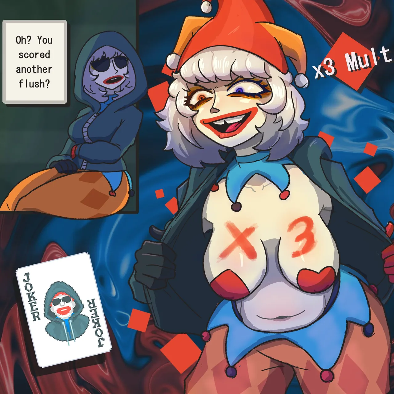 Balatro porn comic picture 1