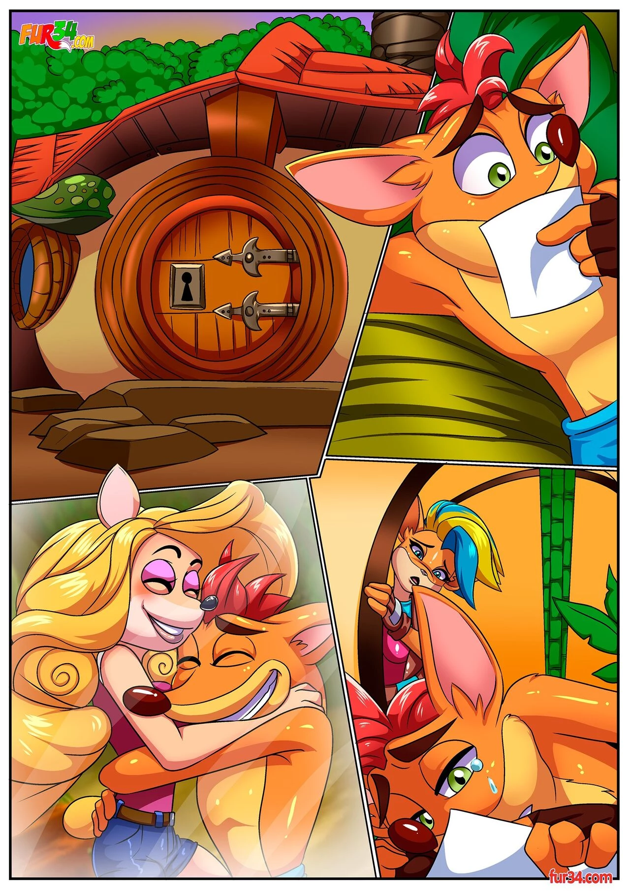 Bandicoot Love porn comic picture 2