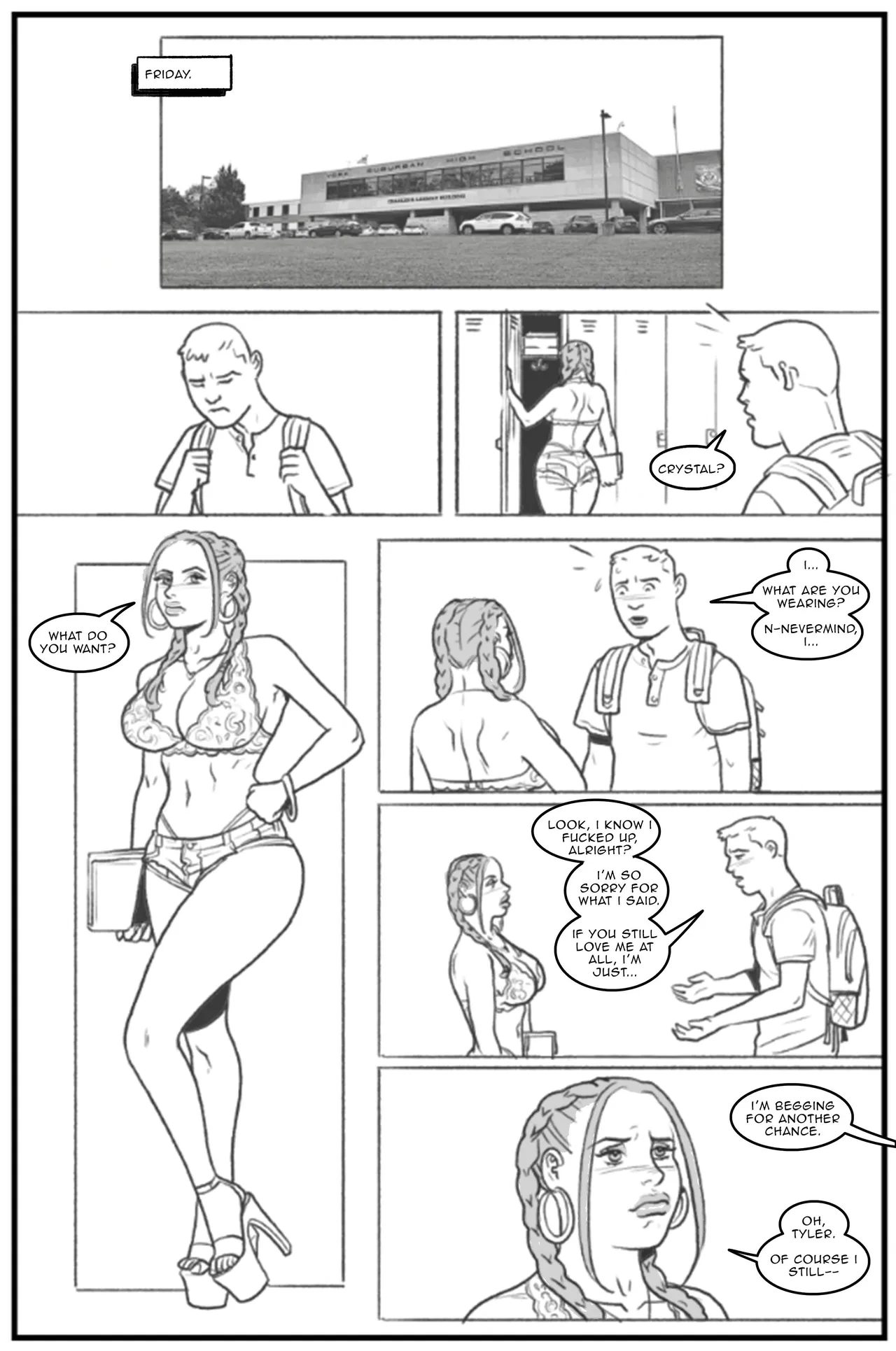 Bang my Bully: First Class porn comic picture 100