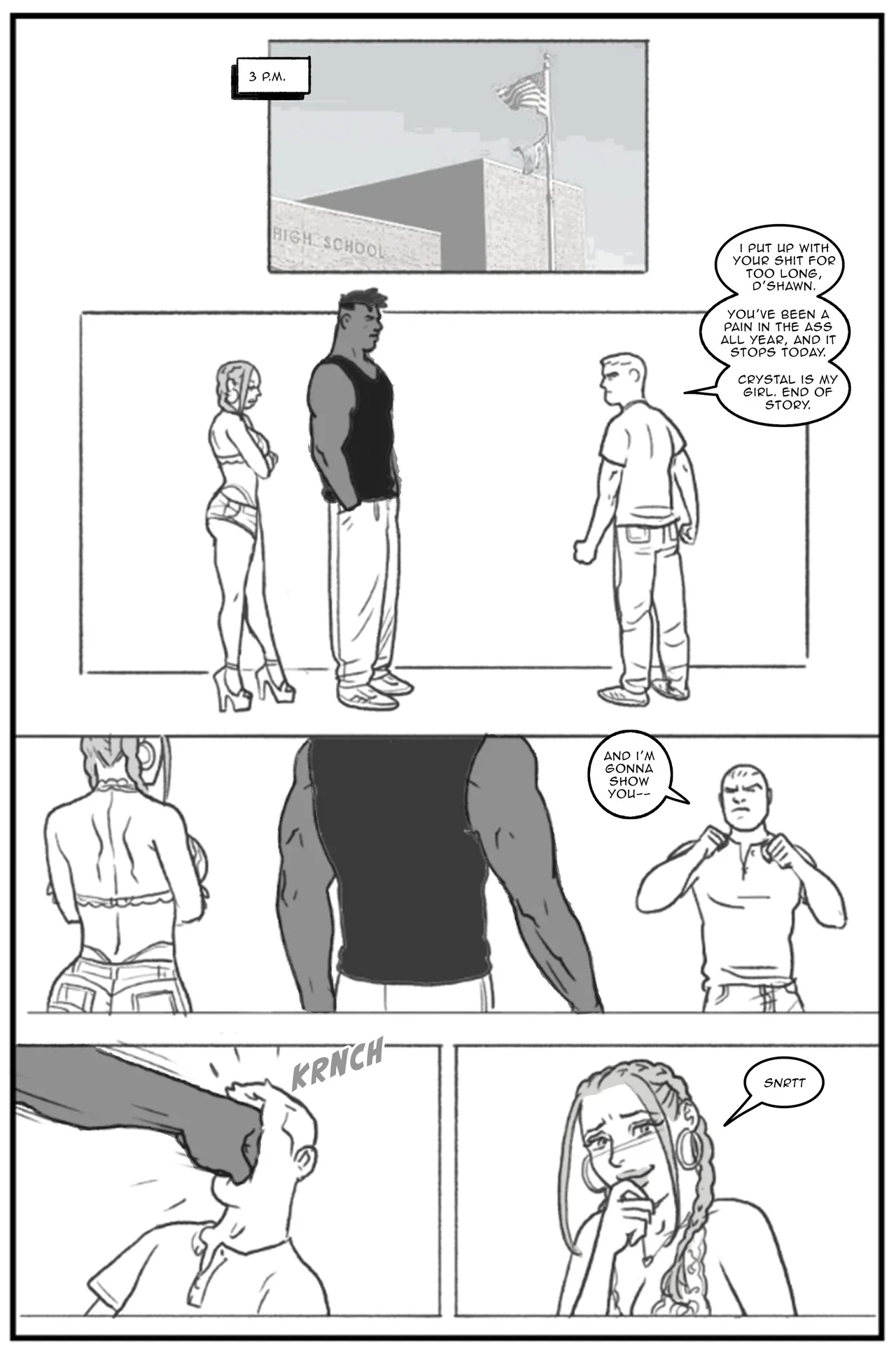 Bang my Bully: First Class porn comic picture 102