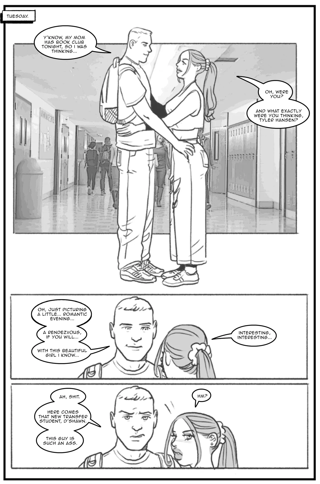 Bang my Bully: First Class porn comic picture 3