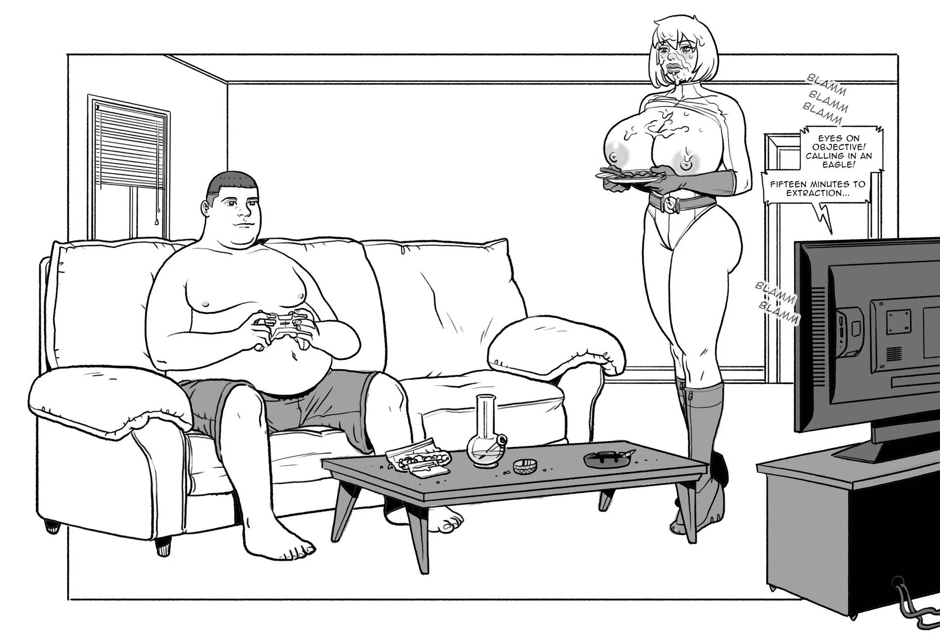 Bang My Bully - Power Girl porn comic picture 17