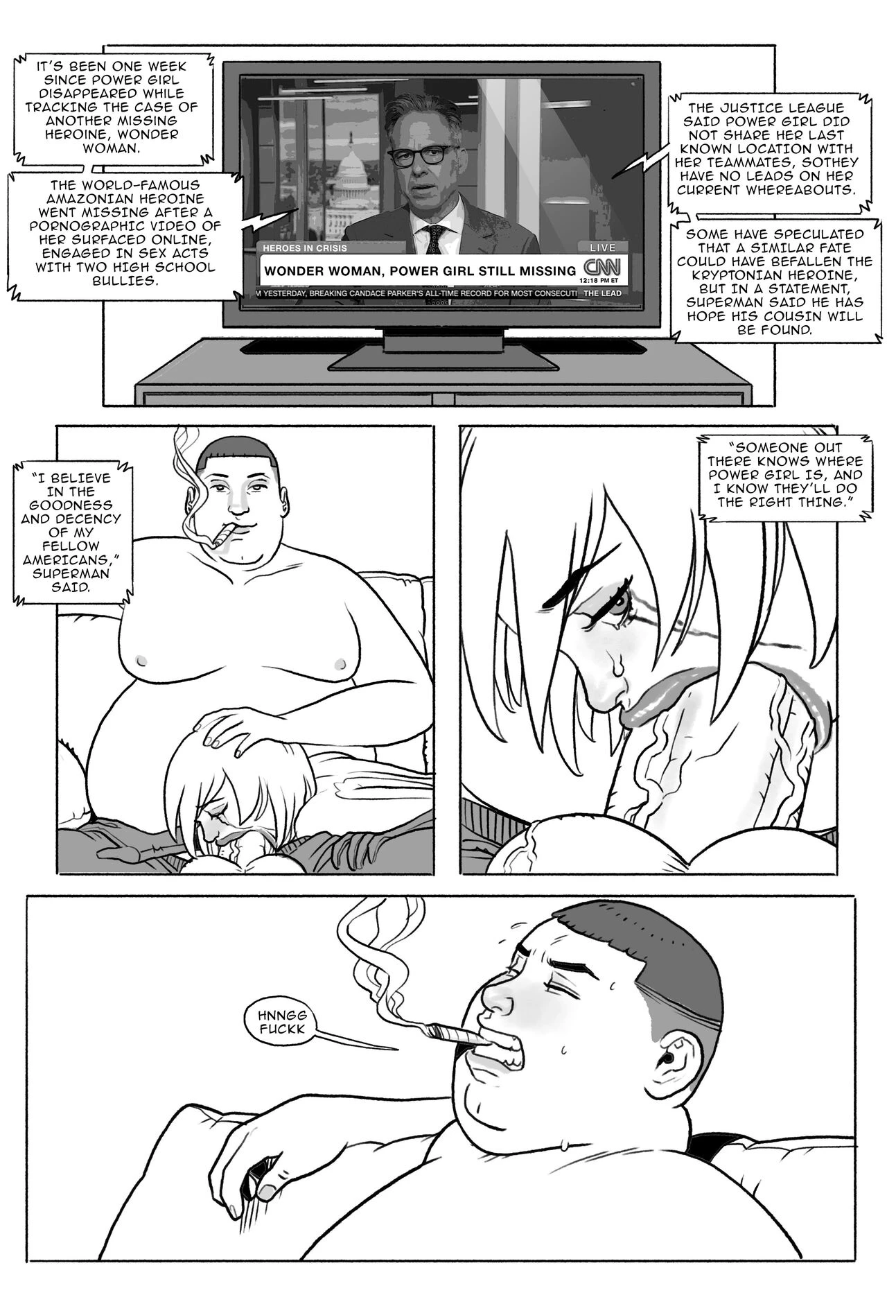 Bang My Bully - Power Girl porn comic picture 23