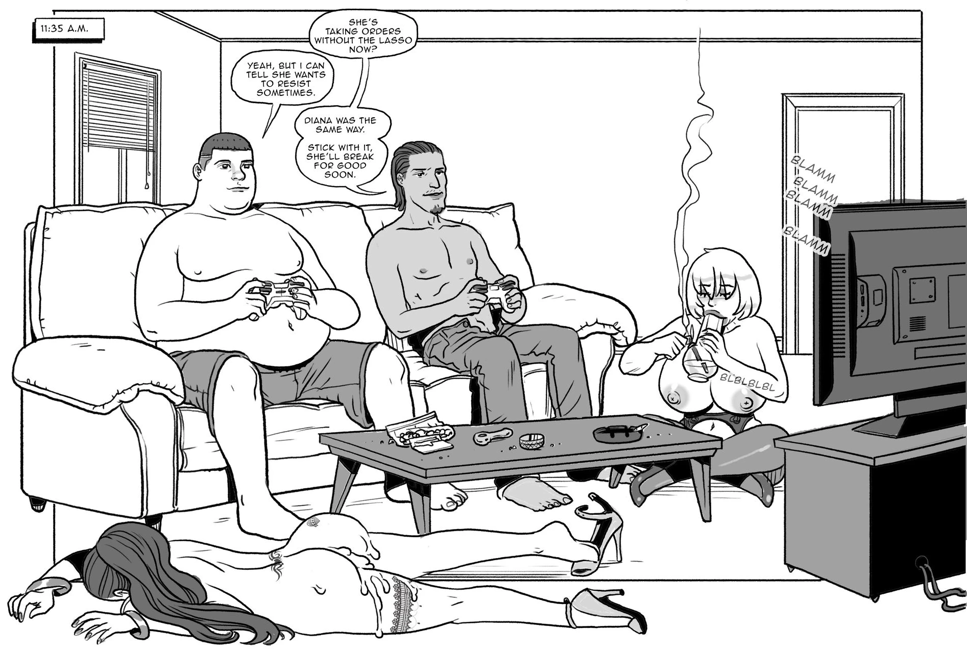 Bang My Bully - Power Girl porn comic picture 50