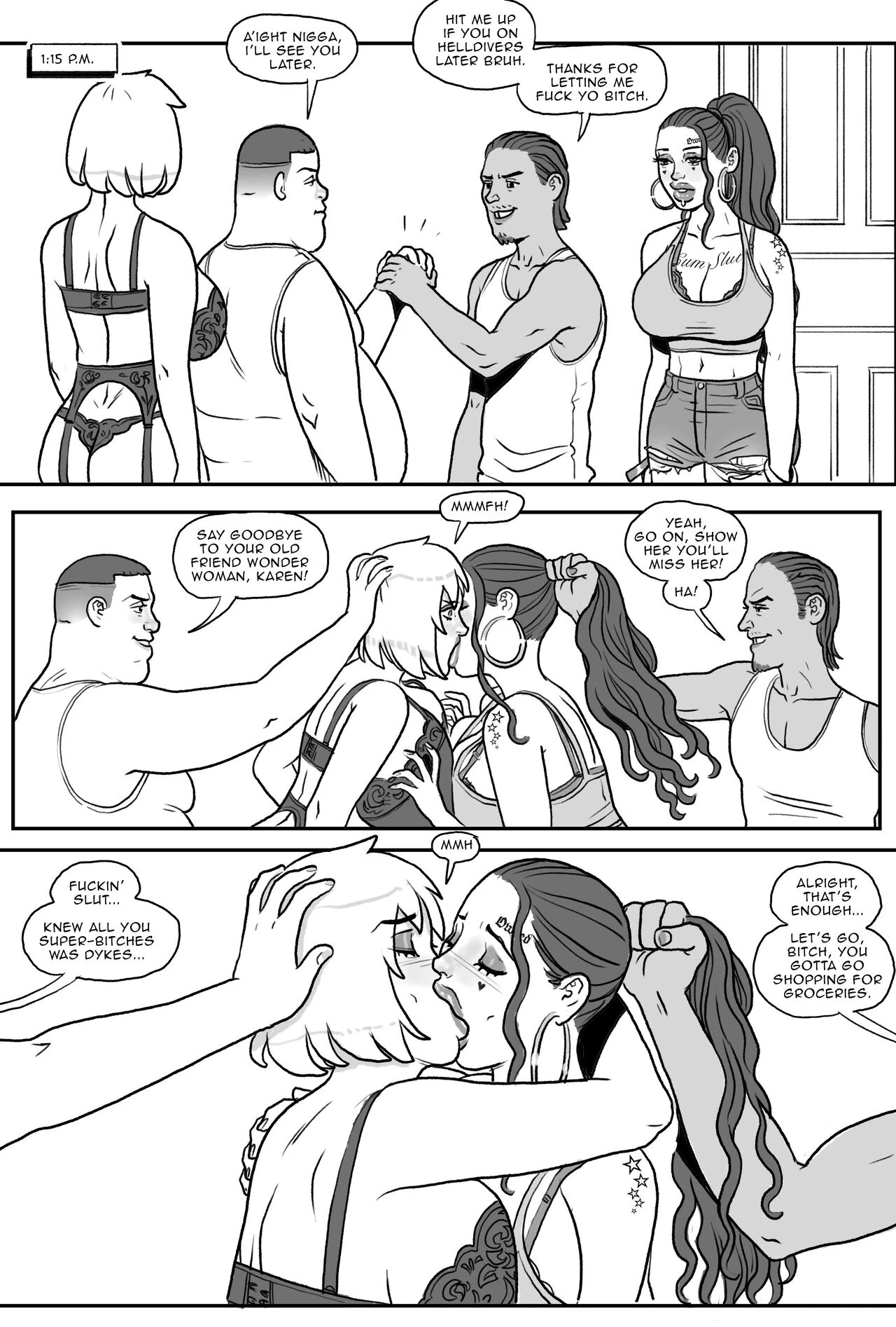 Bang My Bully - Power Girl porn comic picture 51