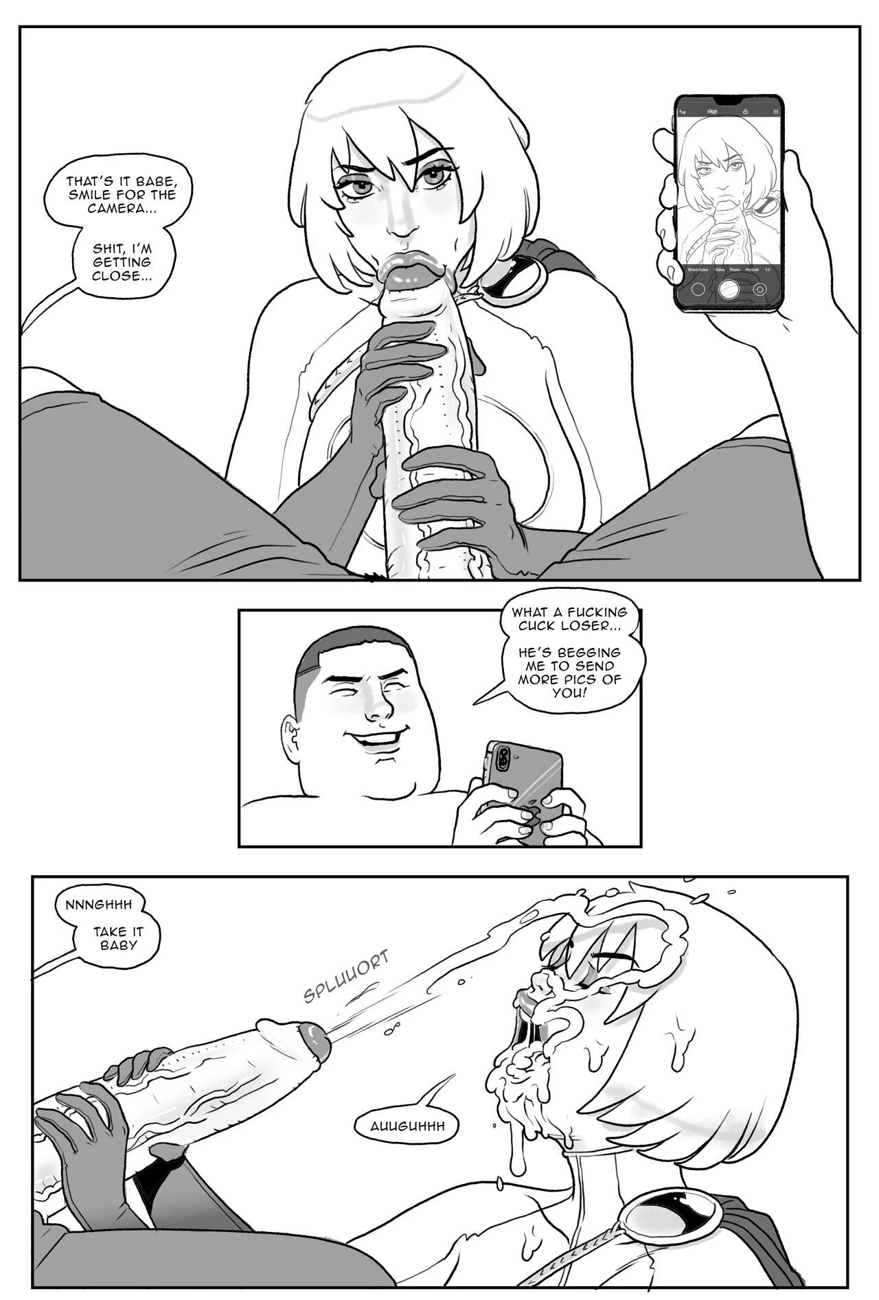 Bang My Bully - Power Girl porn comic picture 56