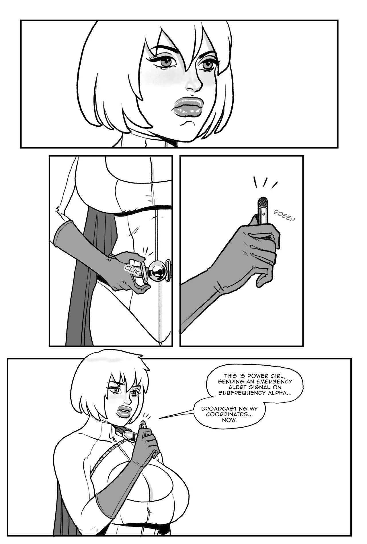 Bang My Bully - Power Girl porn comic picture 75