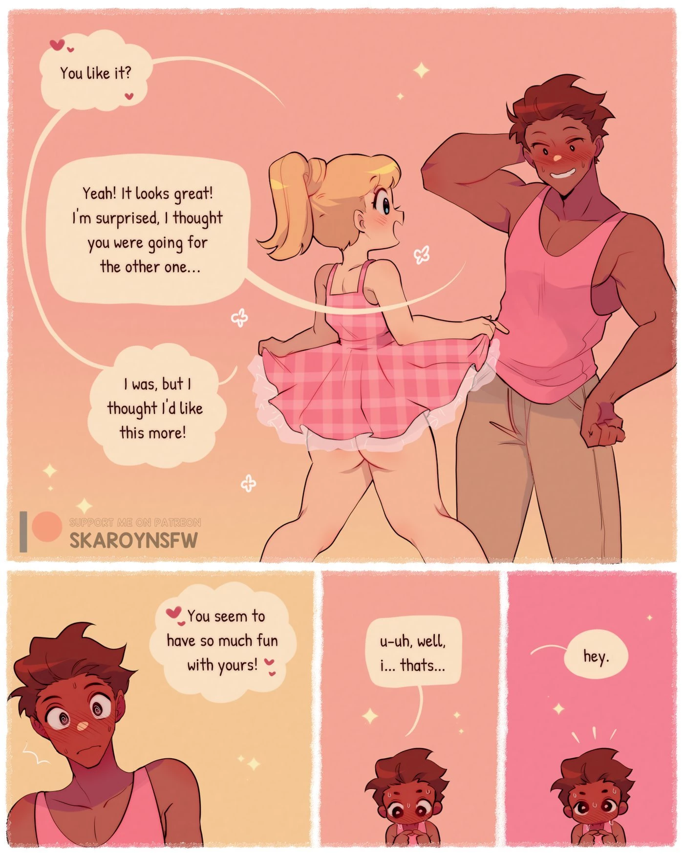 Barbie's new toy porn comic picture 2