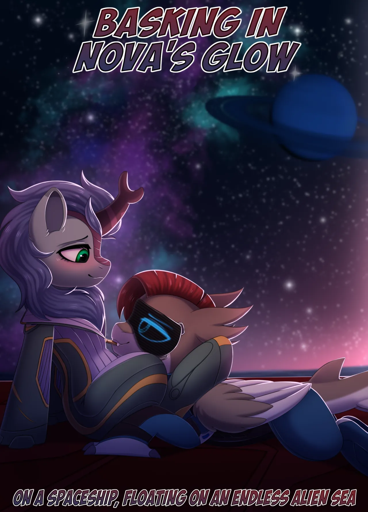 Basking in Nova's Glow porn comic picture 1