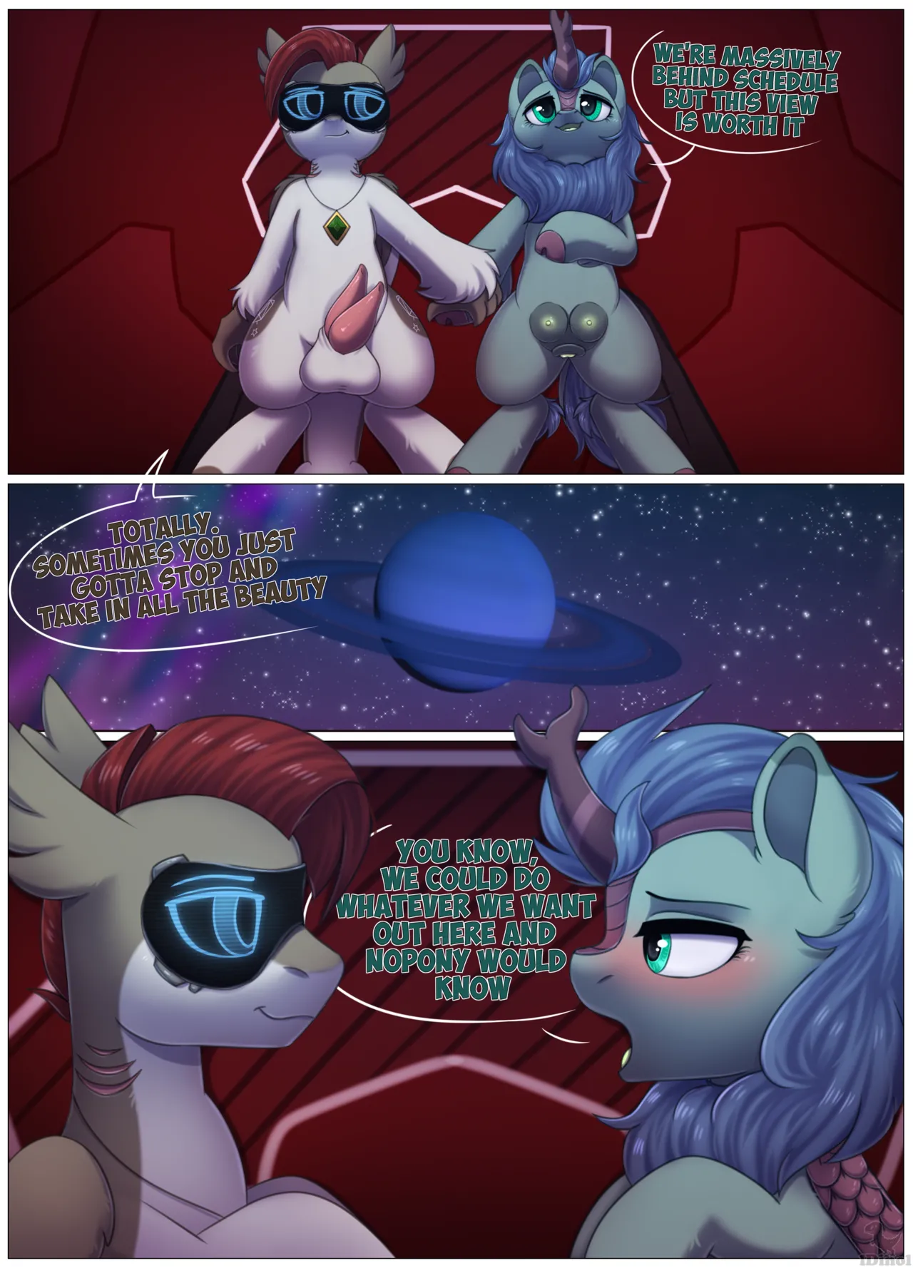 Basking in Nova's Glow porn comic picture 2