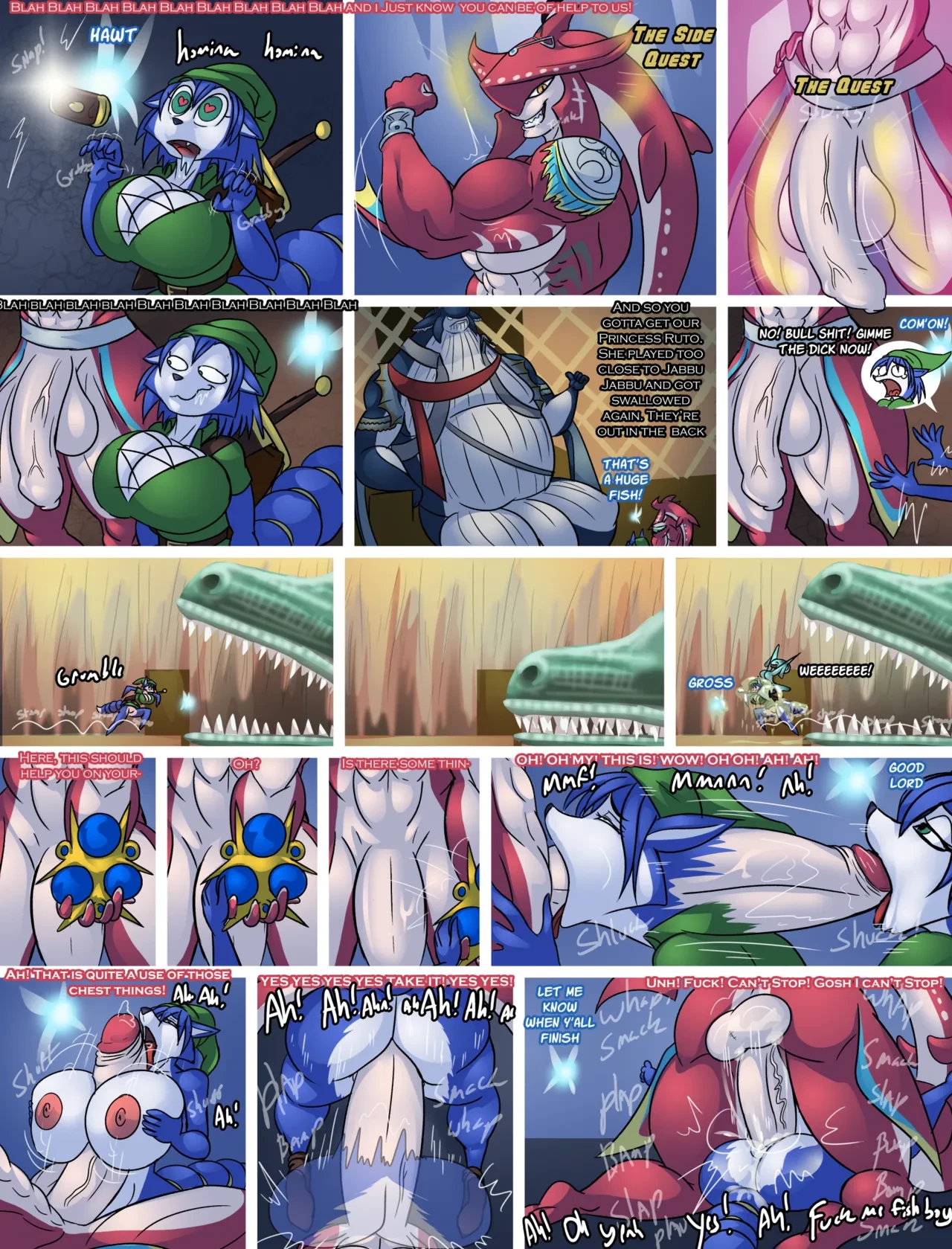 Basque Comic: Krystal Fucks Up Ch.1-3 porn comic picture 23