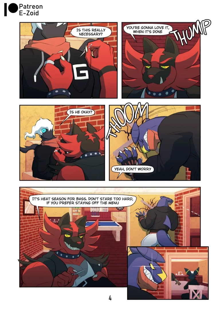 Bass in heat porn comic picture 8