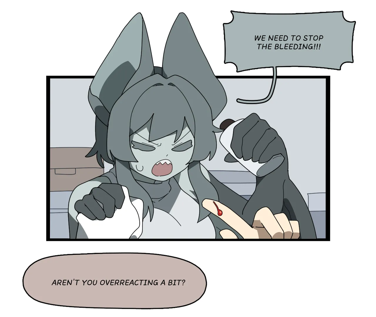 Bat Girl porn comic picture 9
