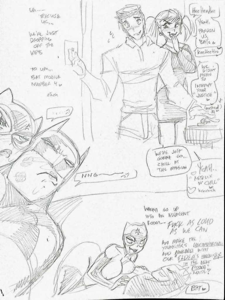 Batman x Catwoman Goof Of porn comic picture 13