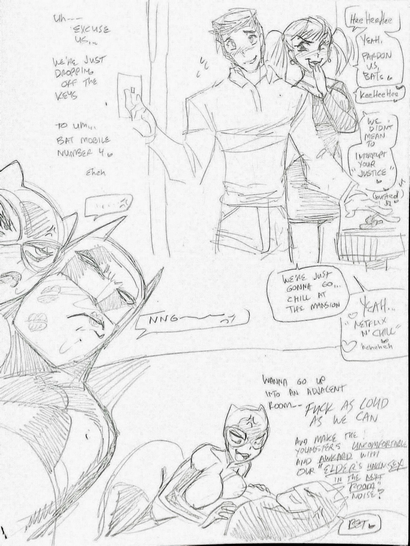 Batman x Catwoman Goof Of porn comic picture 13