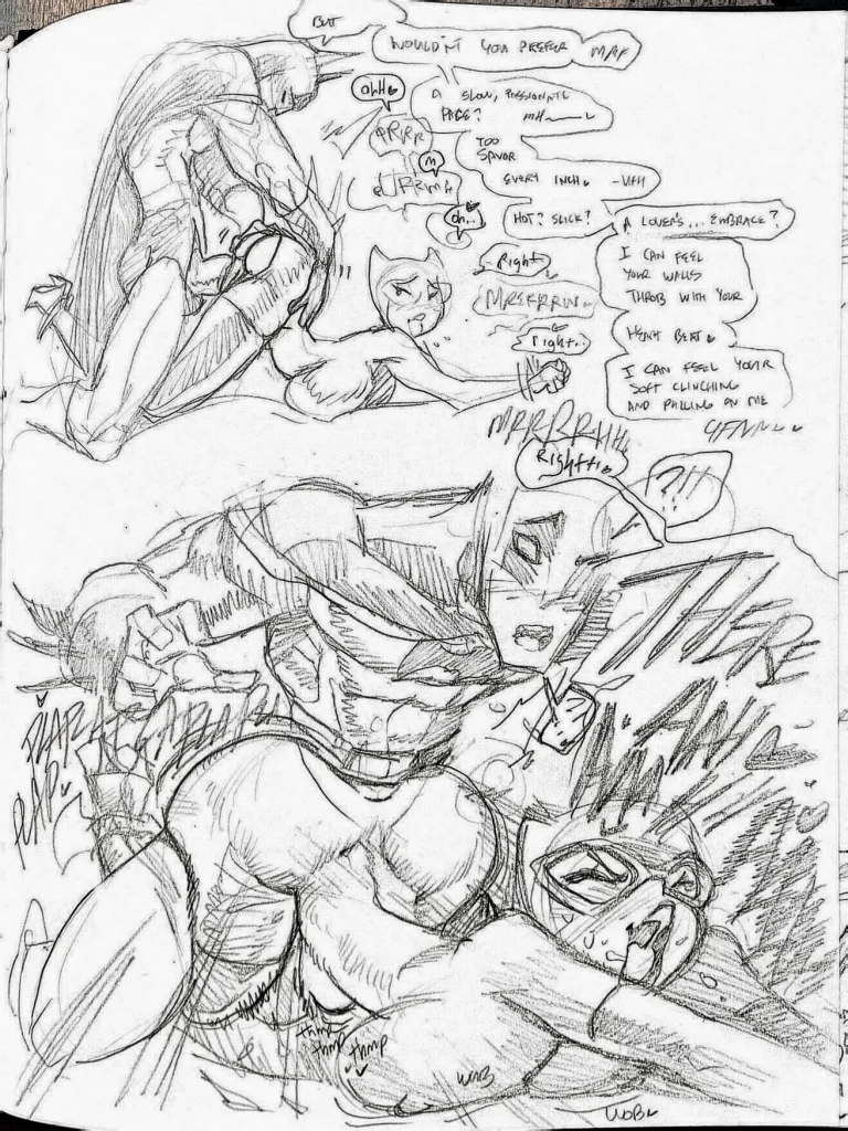 Batman x Catwoman Goof Of porn comic picture 7