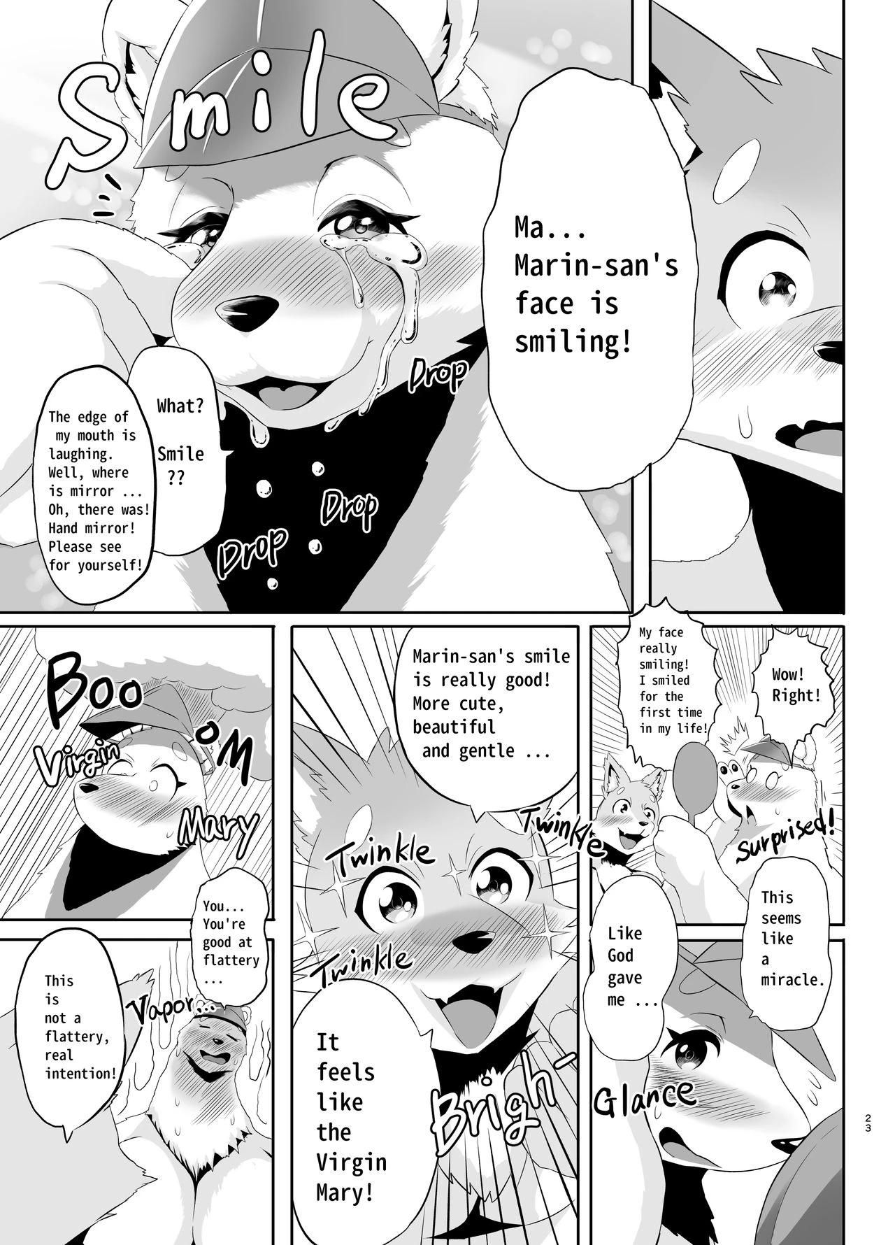 Beach Life Guard 30years old Polar bear woman First love | Kaihinkyumeishi Misoji Shirokumaonna Hajimete no Koi porn comic picture 23