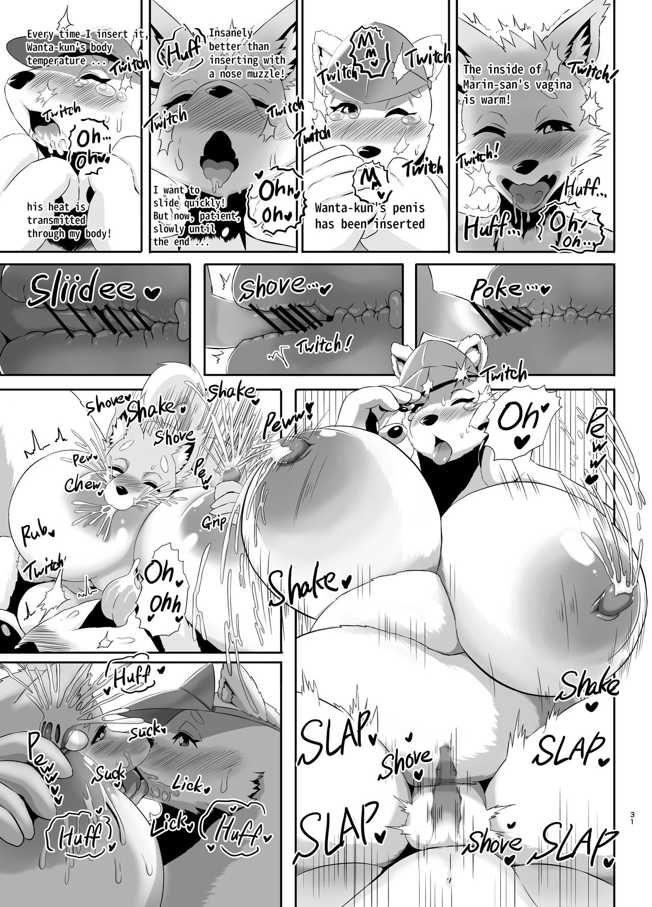 Beach Life Guard 30years old Polar bear woman First love | Kaihinkyumeishi Misoji Shirokumaonna Hajimete no Koi porn comic picture 31