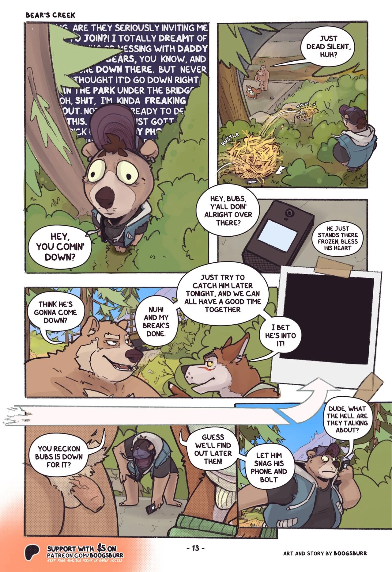 Bear's Creek porn comic picture 13